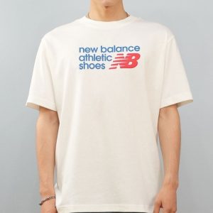 New Balance tシャツ new balance/ニューバランス 半袖Tシャツ/半袖Tee フロントプリント ユニセックス MT51900 メンズ レディース