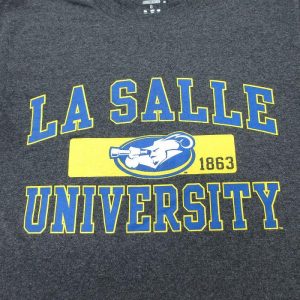 Champion S/古着 チャンピオン champion 長袖 Tシャツ メンズ LASALLE クルーネック 濃グレー 霜降り 25jul22 中古